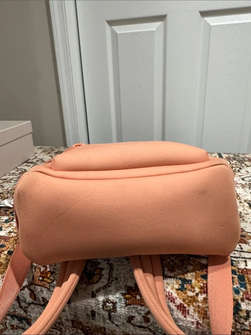 Dagne Dover Mini Backpack in Peach